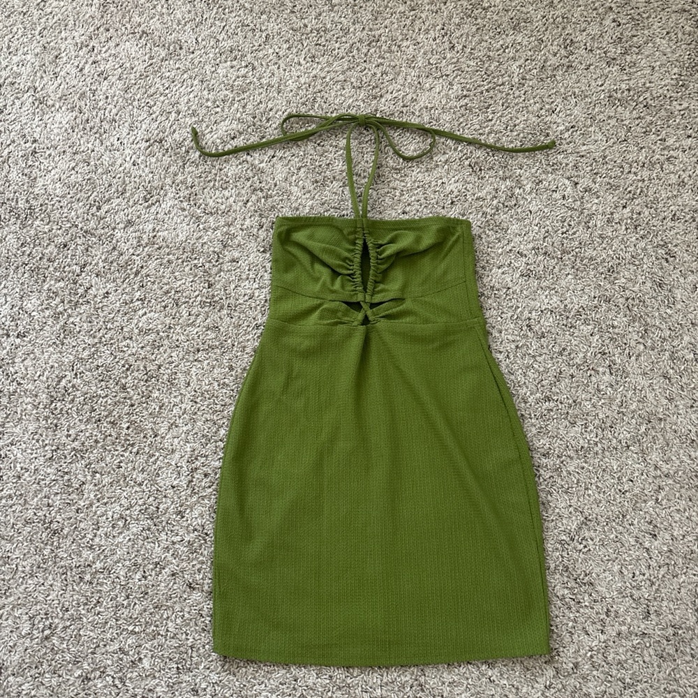 Wild Fable Strapless Green Dress